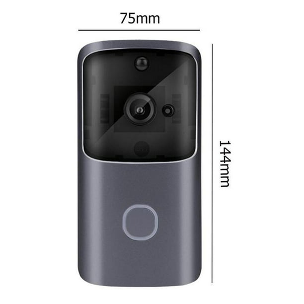 Cámara de mirilla cámara de timbre de vídeo con tiempo de espera prolongado  pantalla IPS de 1080P de 43 pulgadas para Tuya Smart para puerta de 35-120  mm de espesor