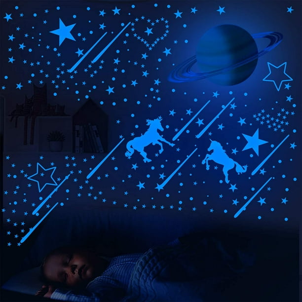 26 Pegatinas De Pared Luminosa Para Habitación Con Estrellas