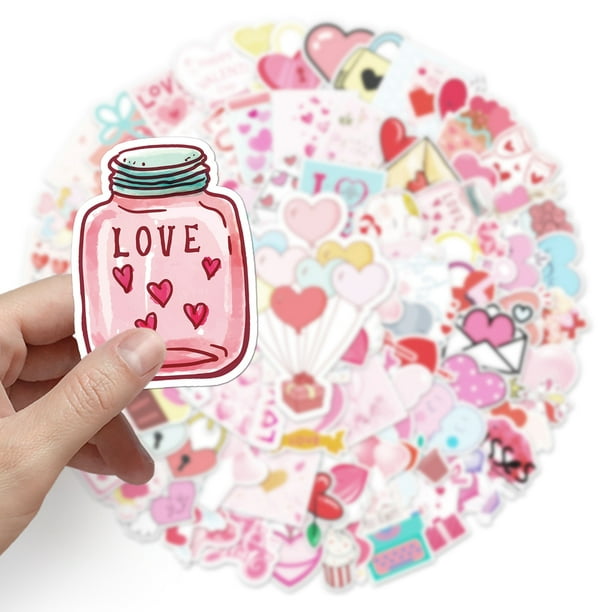 Pegatinas del Día de San Valentín para álbumes de recortes y tarjetas. –  ViVi Stationery