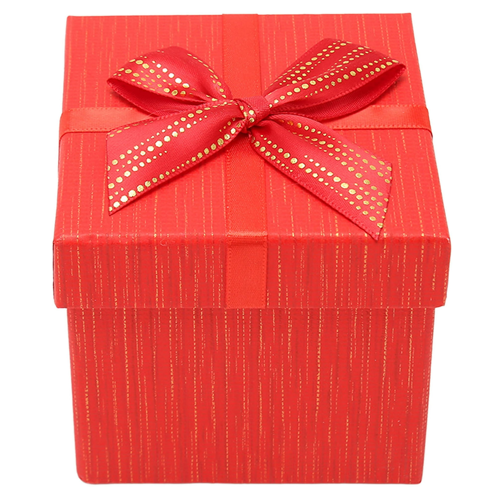 Cajas de regalo ValBox Premium, paquete de 10 unidades de 20x20x10 cm, con  20 metros de cuerda de cáñamo para regalos de Navidad, caja de regalo de