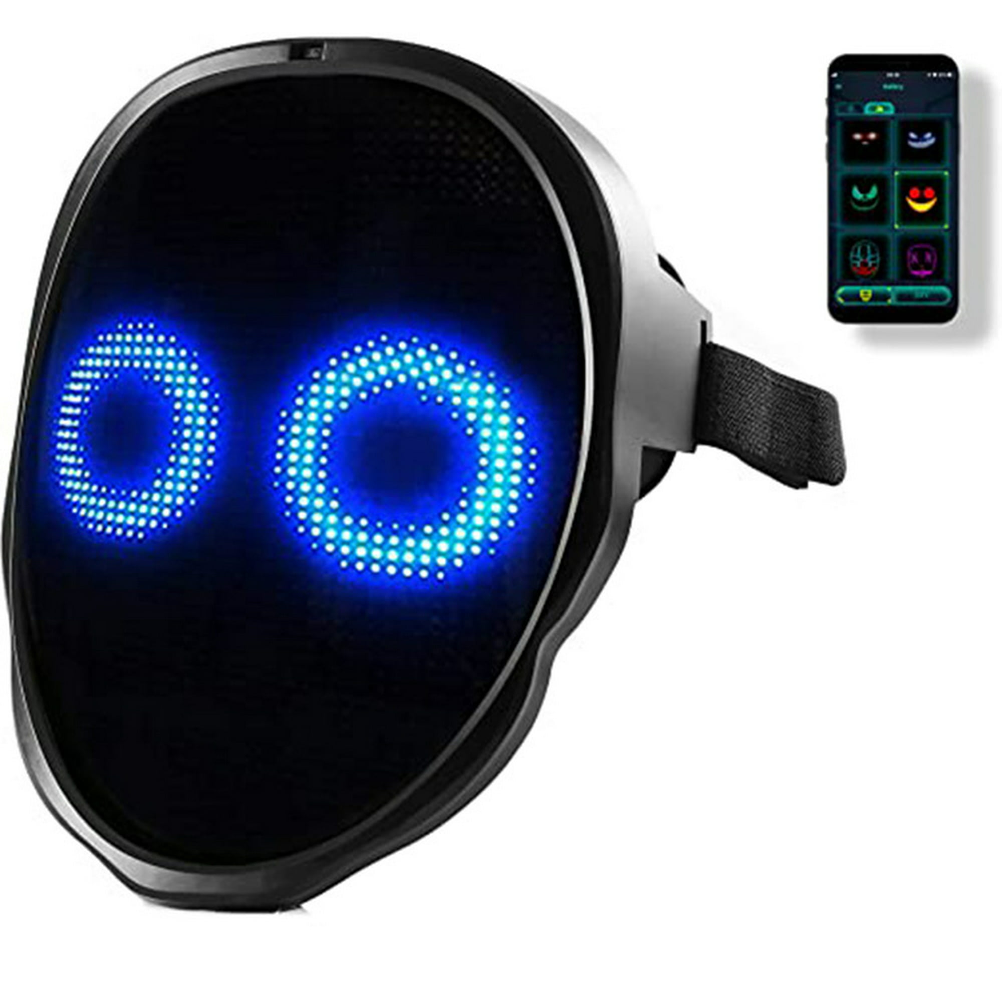 Compre Aplicación Control de Bluetooth Gafas Luminosas Contenido de  Bricolaje Gafas LED Atmósfera de Fiesta Atmósfera en China
