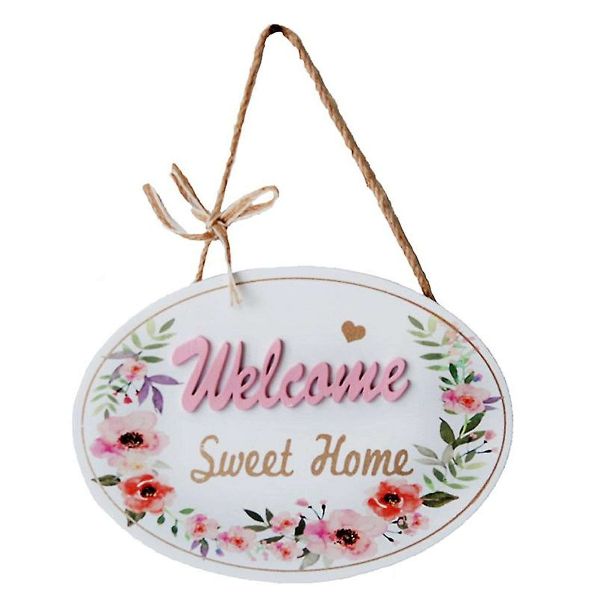 Home Sweet Home - Letrero de casa de campo, decoración de pared de madera  rústica, decoración de hogar dulce para el hogar, puerta de porche frontal