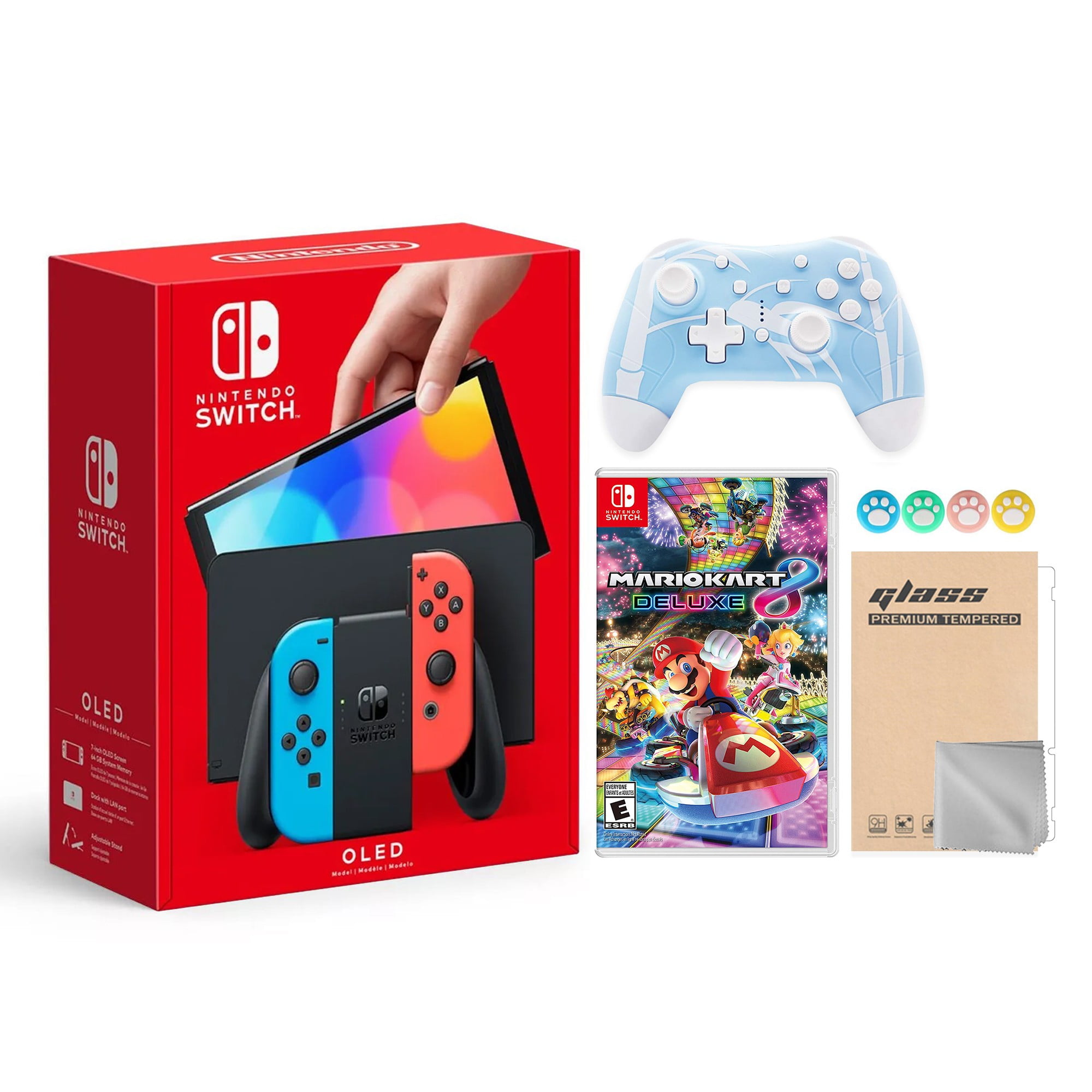 Consola Nintendo Switch + Mando Pro Control + Juego Mario Kart