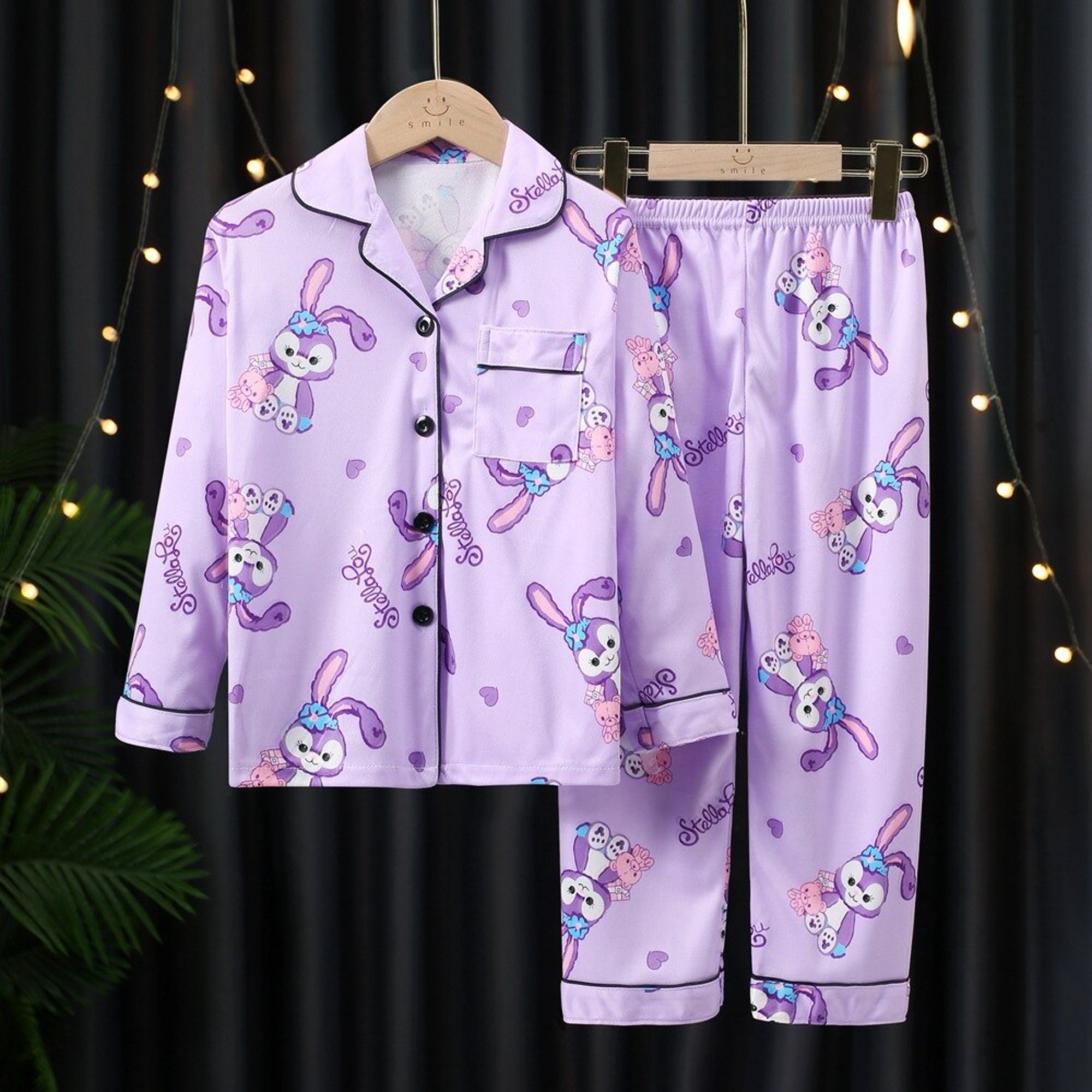 Pijamas de Disney, conjunto de pijamas para niños, ropa de dormir para  niños, pantalones de manga co zhangmengya CONDUJO