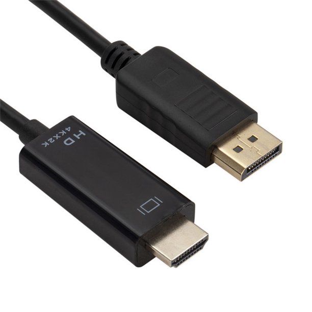 Adaptador convertidor de señal compatible con DisplayPort a HDMI de cable  DP a Hugtrwg Para estrenar