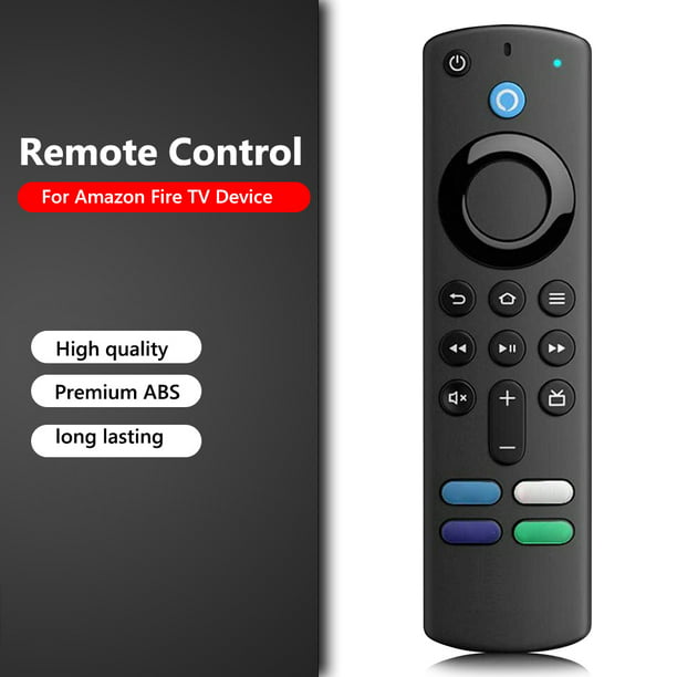Mando a distancia inteligente ABS, mando a distancia infrarrojo de repuesto  con controlador de TV compatible con Bluetooth para  Fire TV Stick 4K  JShteea Nuevo