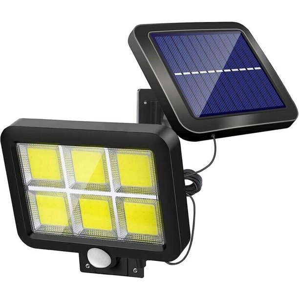 Potentes luces solares LED para exteriores con sensor de