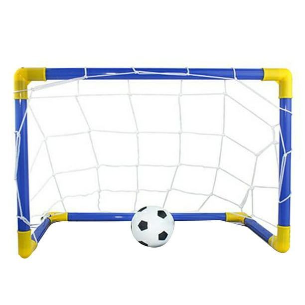 LiJaHPK - Juego de red de portería de fútbol para niños, niños pequeños y  niños, para patio trasero al aire libre e interior, incluye pelota de