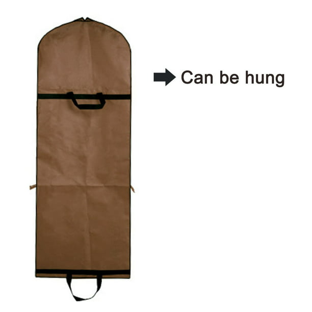 Bolsa de ropa colgante con bolsa de ropa reforzada de 4 pulgadas (juego de  6) para bolsa de traje de almacenamiento para armario, fundas de vestido