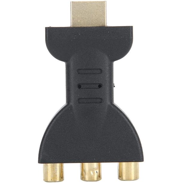 Adaptador Hdmi a Av - Adaptador de sincronización de audio y video Hdmi a  Rgb de 1080p para convertidor de componentes Rca