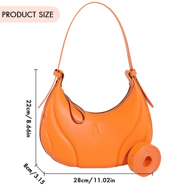 Bolsa De Hombro Bolso de mano para mujer, bolso de mano de cuero PU, bolso  de mano elegante simple, Likrtyny Para Estrenar