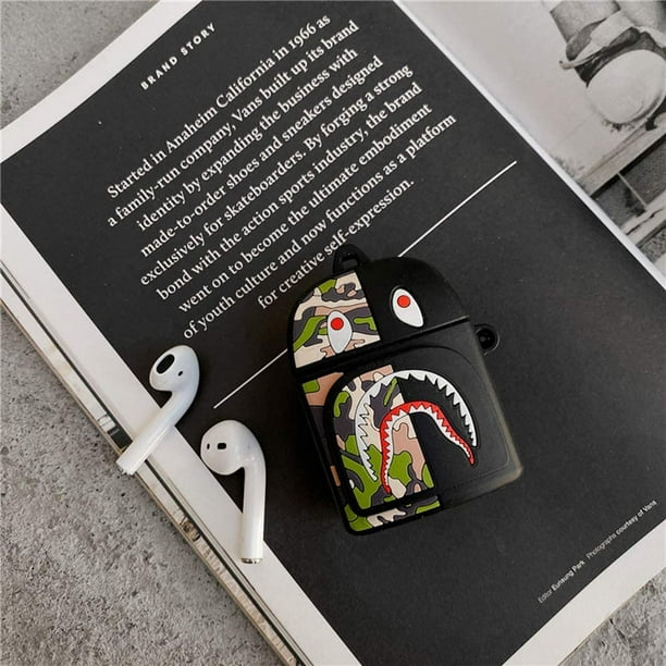 Bonita funda para Airpods, funda de silicona 3D para mochila Airpods con  llavero diseñado para AirPo Sincero Hogar