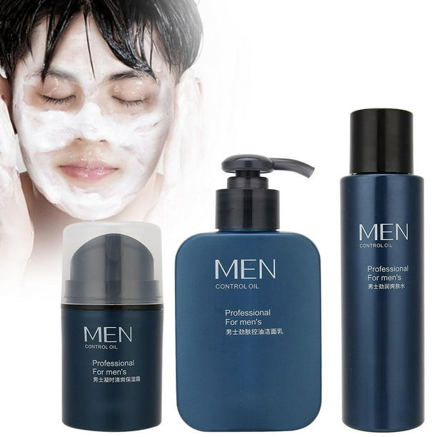  Crema limpiadora y exfoliante facial para hombres de Lather &  Wood Limpiador facial para hombre, 4 onzas. : Belleza y Cuidado Personal