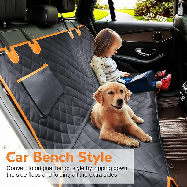 Funda de asiento de coche para perro-protector de asiento de coche para  mascotas Afortunado Sencillez