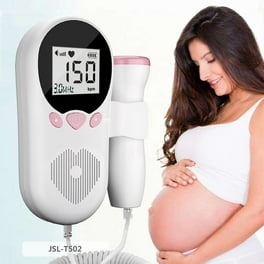 Doppler Fetal Ultrasonido Portatil Detector de Frecuencia Cardiaca Fetal  Azul Gaon JSL-T501