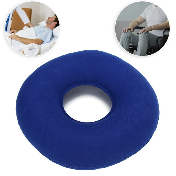 Cojín Inflable De Donut para Ancianos Estera Antiescaras Transpirable para  Estudiantes De Oficina Cojín Inflable con Forma Almohada Antiescaras  ANGGREK Otros