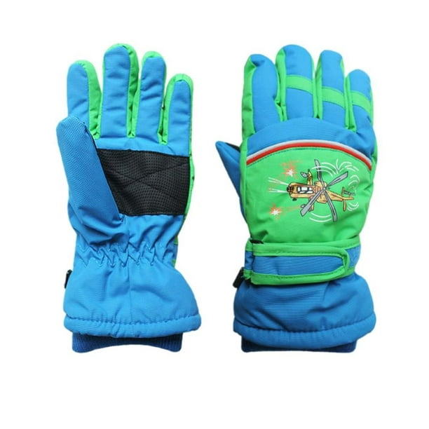 GUANTES WATER REPELLENT SKI COLLECTION - Azul cielo