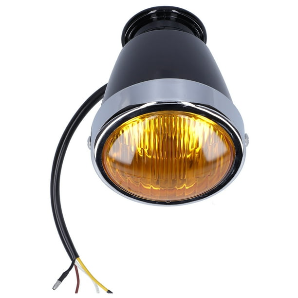 LÁMPARAS H4 RETRO LUZ AMARILLA 12V