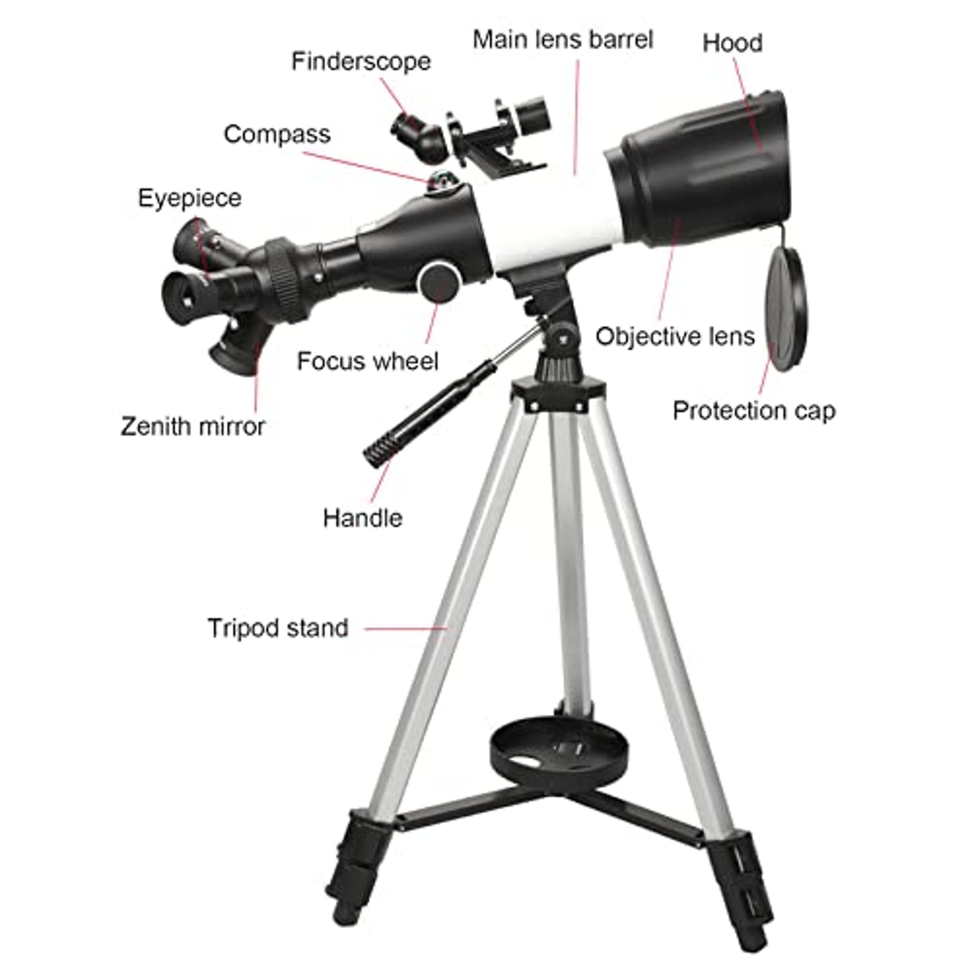 Telescopios Astronomicos,HD 400/70mm Telescopios Astronomicos