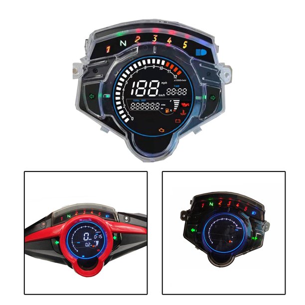 Reloj digital moto resistente a la intemperie Oxford