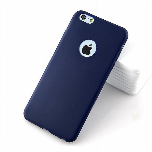 Carcasa Silicona Soft Compatible con iPhone 13 Mini Azul Marino