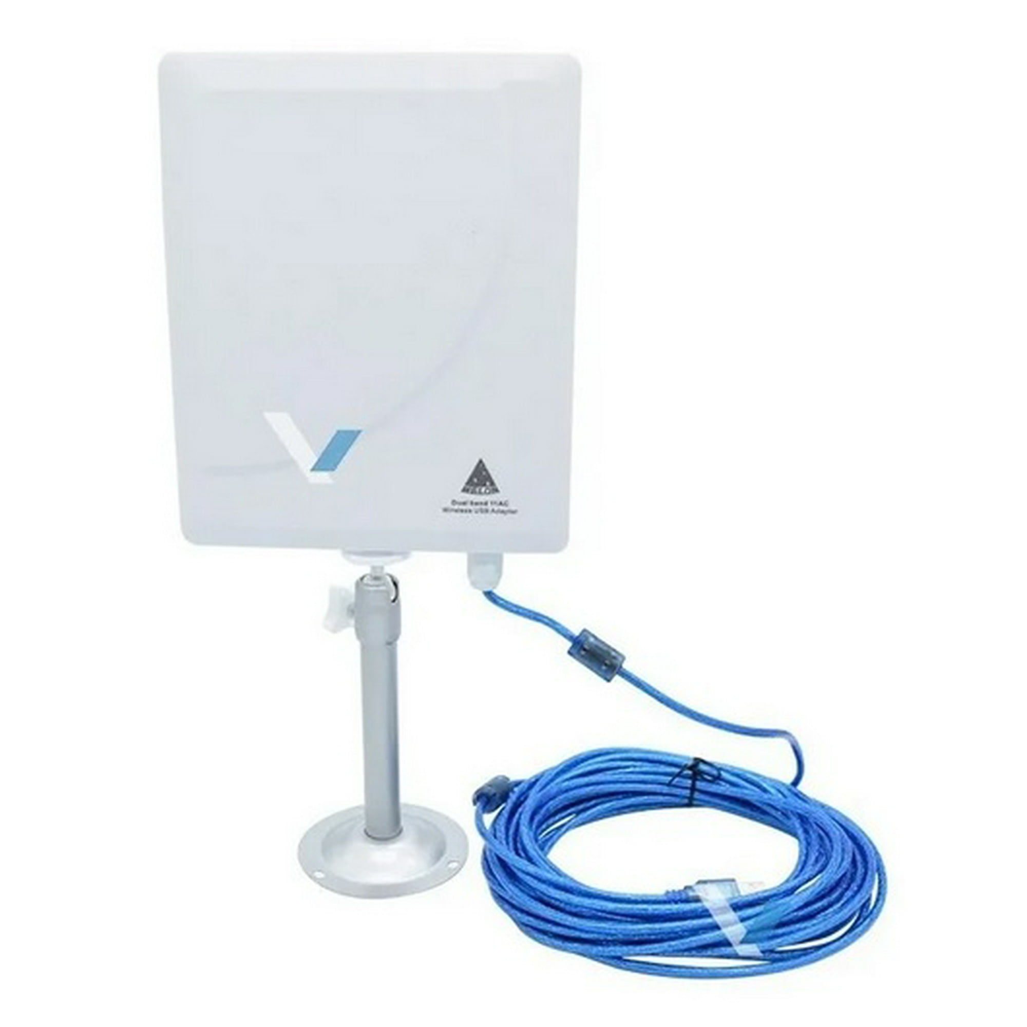 Antena Wifi largo alcance 36dbi 10 metros cable 2w USB con 10