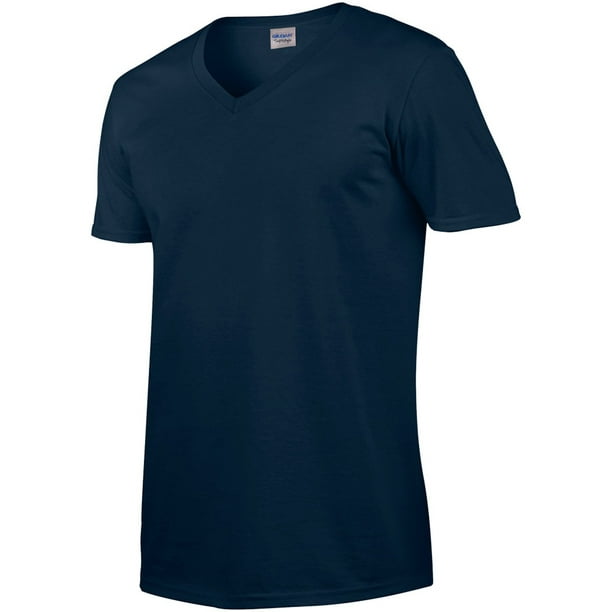 Camiseta gildan activewear manga azul, azul real, camiseta, azul, azul  marino png