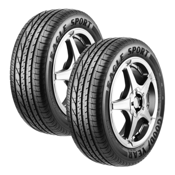 Paquete de 2 Llantas 205/55 R16 91V Goodyear Eagle Sport | Walmart en línea