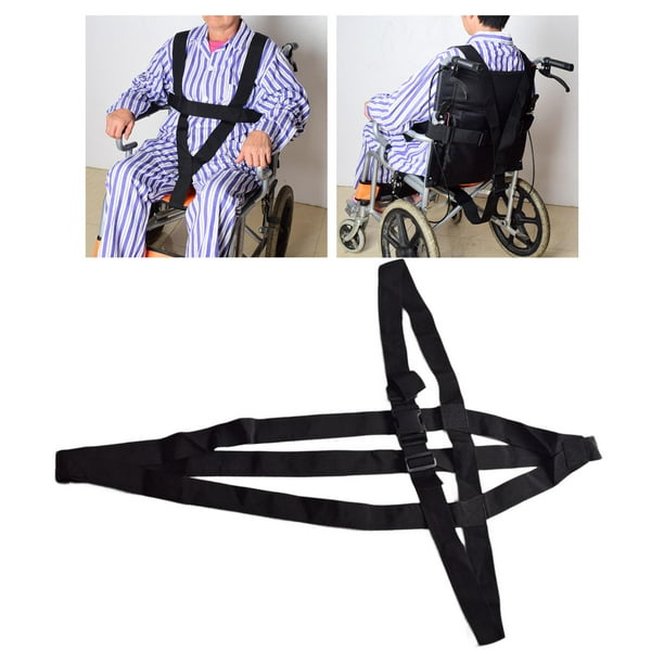 Correa de seguridad para silla de ruedas, cinturón de seguridad ajustable  para silla de ruedas, cinturón de seguridad para silla de ruedas, correas  de