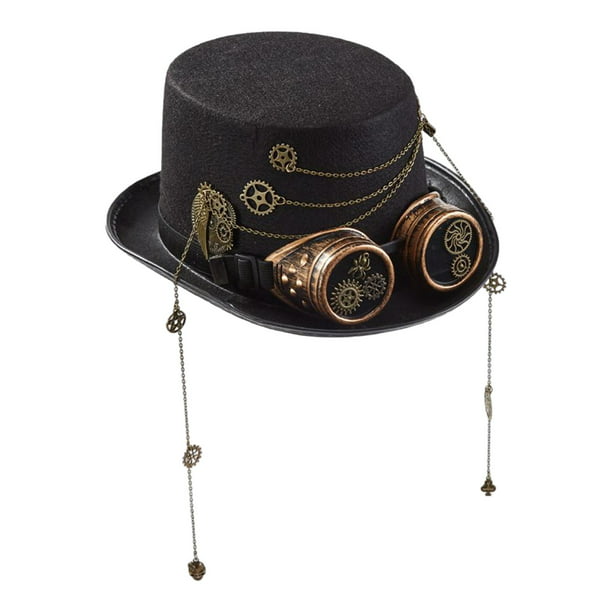 Sombrero Estilo Retro Steampunk, Accesorios de Vestuario de