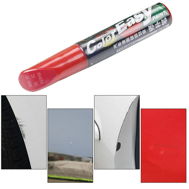 Herramienta de cuidado de pintura de lápiz removedor de reparación de  arañazos de coche impermeable universal (rojo) Sywqhk Accesorios para autos  y motos
