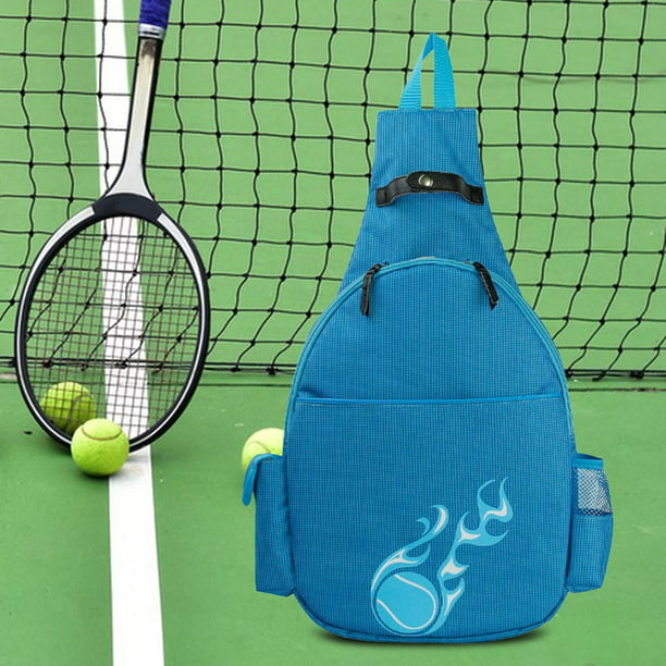 DSLEAF Bolsa de tenis para hombres y mujeres para sostener 2 raquetas,  mochila de tenis con espacio separado para zapatos para deportes de tenis