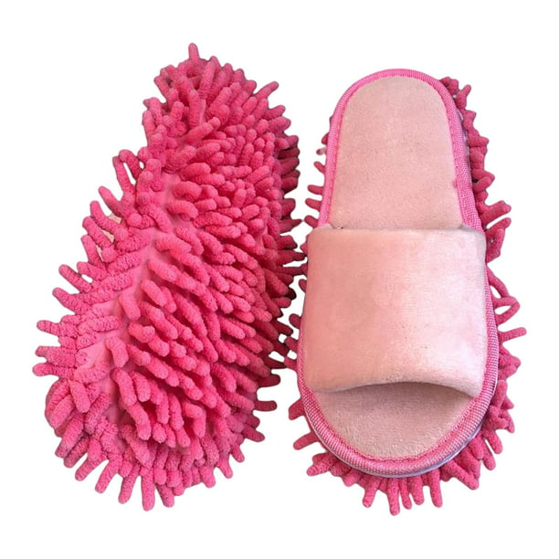 Zapatillas de mopa antipolvo para hombre y mujer, zapatos cómodos
