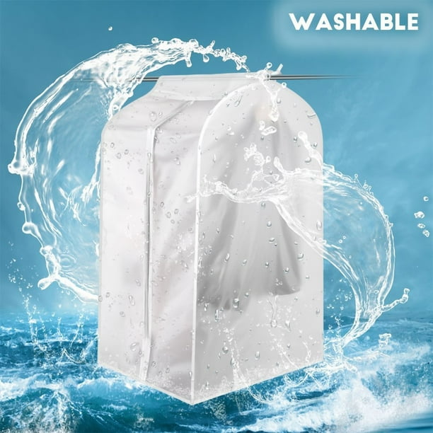 Funda antipolvo transparente para colgar ropa, bolsa de almacenamiento  gruesa a prueba de humedad, para el