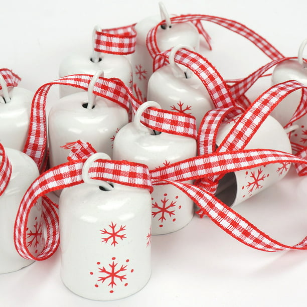 AIEX 300 cascabeles de Navidad, cascabeles pequeños de 0.5 pulgadas para  manualidades, adornos de campana de metal para manualidades, proyectos