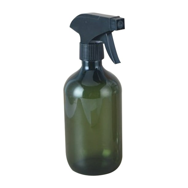 Botella de Vidrio con Pulverizador Ámbar 500ml - Spray Reutilizable