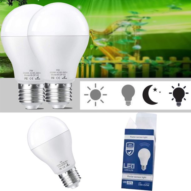 Bombilla LED Sensor Movimiento 7W E27 A60