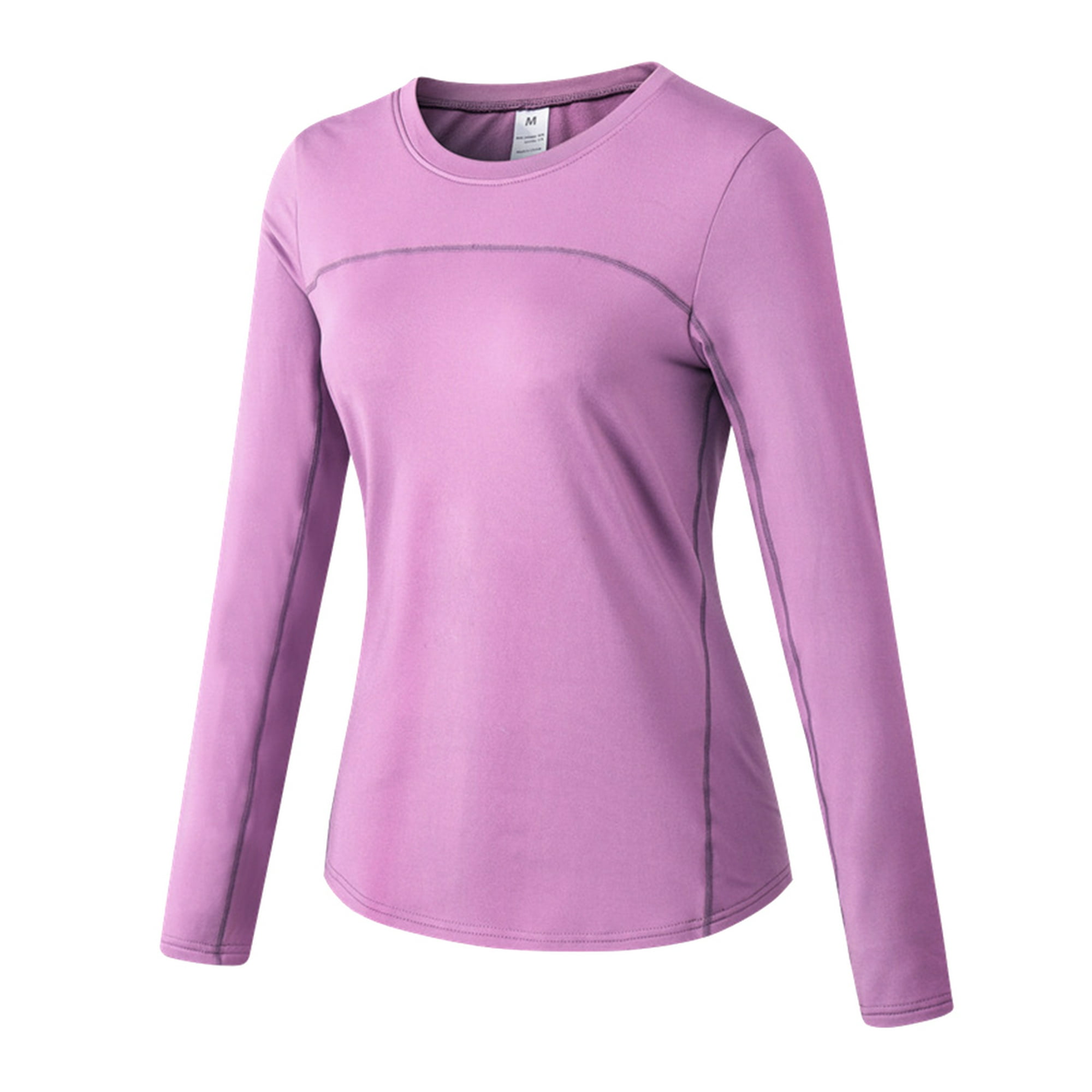 Guardurnaity Ropa interior térmica de otoño para mujer, capa base de cuello  redondo, camisetas más c Guardurnaity AP013660-18