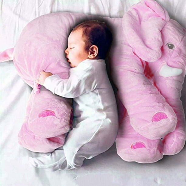 Almohada de Elefante para Bebe Rosa Kyuden Home Kyuden Home Almohada de Elefante para Bebe Rosa Walmart en linea