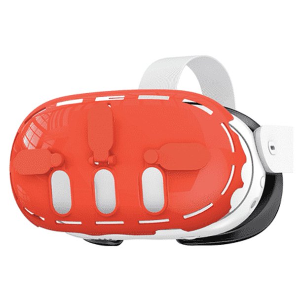 Funda protectora VR a prueba de golpes y antiarañazos para Meta Quest 3  (transparente)