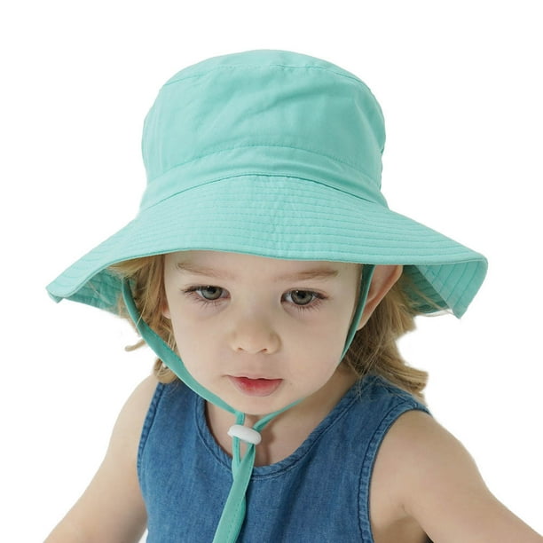 Sombrero de sol para bebé, playa de verano, Upf protección para bebés, sombreros para niños pequeños, gorra para bebé, niña, niño, sombrero de cubo LingWen 8390613749468 | Walmart en