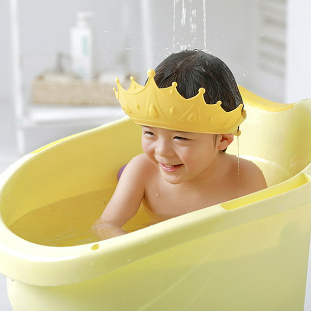 Comprar Gorro de bebé para bañar a los niños en el gorro de champú Barhub  gorro de ducha de bebé Animal visera de baño