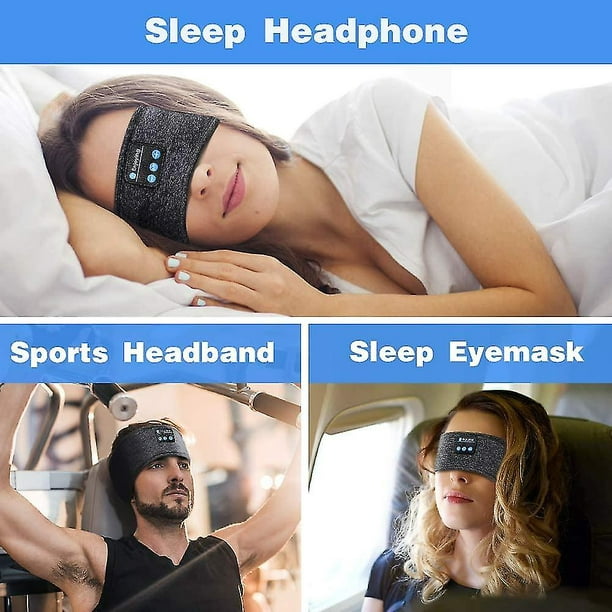 Auriculares para dormir con diadema Bluetooth, auriculares inalámbricos con  diadema YONGSHENG
