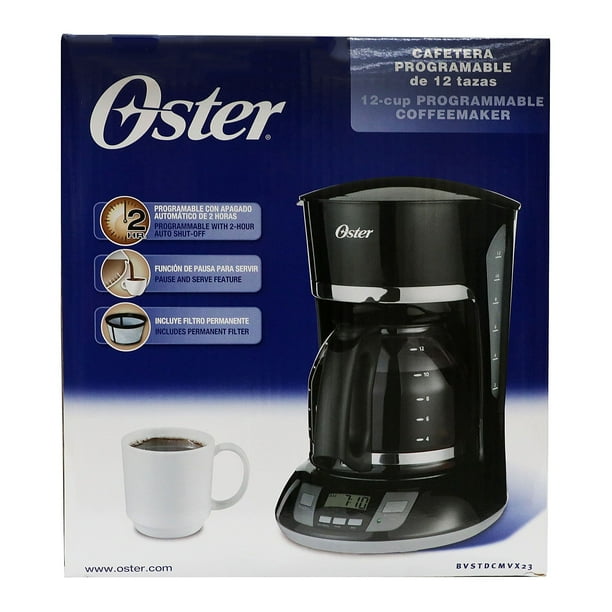 Cafetera programable Oster® de 12 tazas con auto apagado