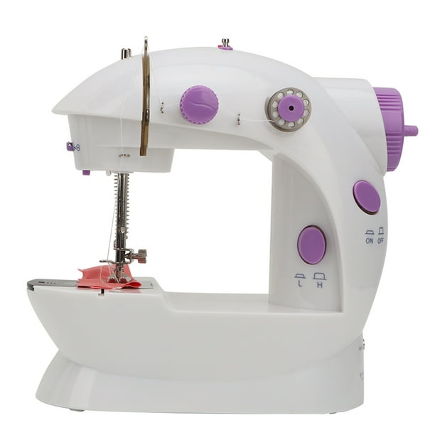 Mini máquina de coser, mini máquina de coser con mesa extensible, máquina  de coser portátil liviana para principiantes, máquina de coser portátil de