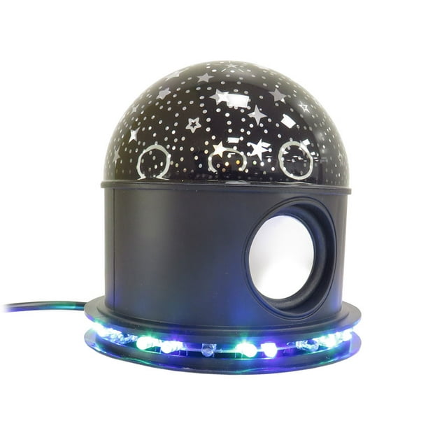 LINK BITS Lámpara Proyector Estrellas, Bocina Bluetooth con