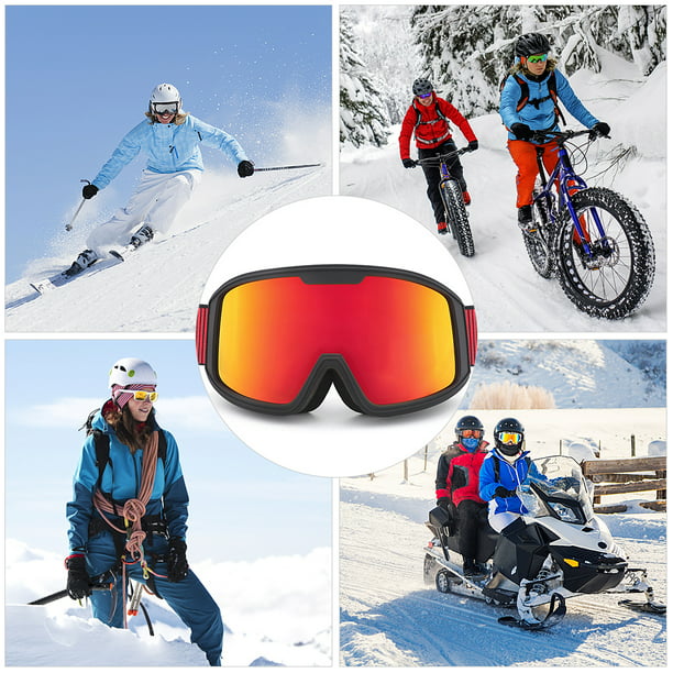 Gafas de esquí Clarity Enhanced para hombre y mujer, antiniebla