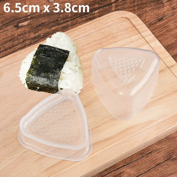 Molde de Sushi Onigiri, prensa Triangular de comida, bola de arroz,  fabricante de Sushi, cocina japonesa, accesorios de prensa Bento