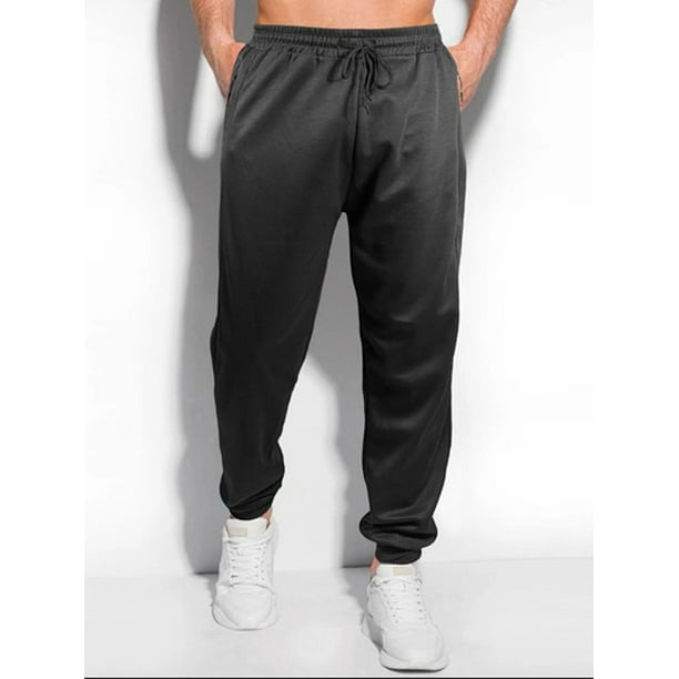 Jogger Pants Hombre De Felpa Gym Pans Pantalones Cargo Bolsa