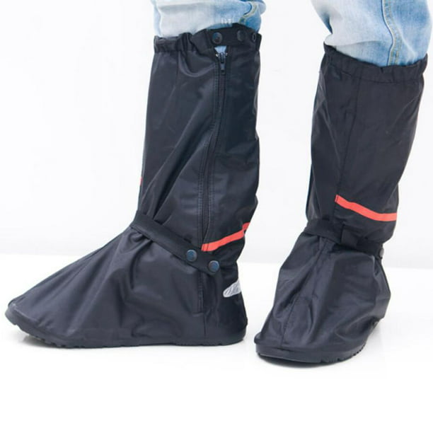 Cubrezapatos impermeables para mujer, para hombre, antideslizantes,  duraderos, para lluvia, nieve, botas, chanclos Negro l jinwen Cubre zapatos  impermeables